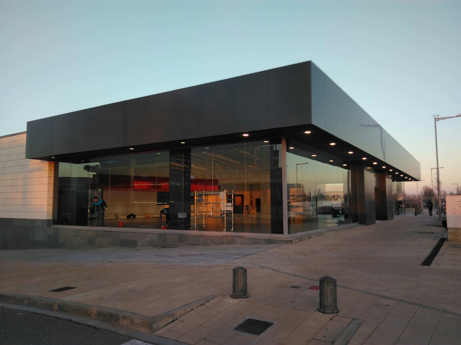 panel composite fachada